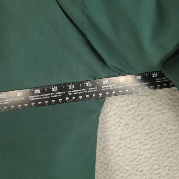 Boundary Waters Jacket Womens Small Green Down Faux Fur Parka Hooded Full Zip - Picture 4 of 14